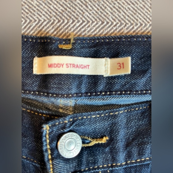 NWT Levi's Middy Straight Leg Jeans 31 X 30 - Picture 10 of 12